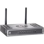 The LevelOne WBR-6001 router with 300mbps WiFi, 4 100mbps ETH-ports and
                                                 0 USB-ports