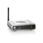 The LevelOne WBR-6002 router with 300mbps WiFi, 4 100mbps ETH-ports and
                                                 0 USB-ports