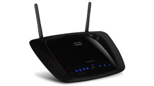 Thumbnail for the Linksys E2100L router with 300mbps WiFi, 4 100mbps ETH-ports and
                                         0 USB-ports