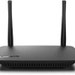 The Linksys E5400 router has Gigabit WiFi, 4 100mbps ETH-ports and 0 USB-ports. It has a total combined WiFi throughput of 1200 Mpbs.<br>It is also known as the <i>Linksys AC1200 Dual-Band WiFi Router.</i>