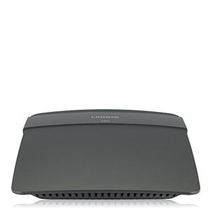 Thumbnail for the Linksys E800 router with 300mbps WiFi, 4 100mbps ETH-ports and
                                         0 USB-ports