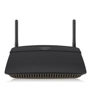 Thumbnail for the Linksys EA2750 router with 300mbps WiFi, 4 N/A ETH-ports and
                                         0 USB-ports
