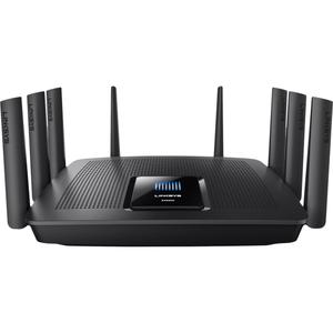 Thumbnail for the Linksys EA9400 v1 router with Gigabit WiFi, 8 N/A ETH-ports and
                                         0 USB-ports