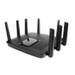 The Linksys EA9500 v1 router has Gigabit WiFi, 8 N/A ETH-ports and 0 USB-ports. It has a total combined WiFi throughput of 5300 Mpbs.