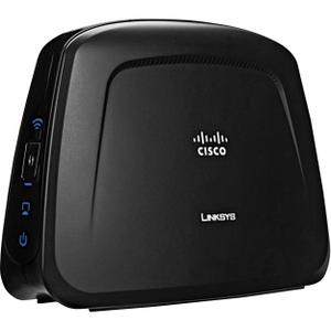 Thumbnail for the Linksys WAP610N router with 300mbps WiFi, 1 100mbps ETH-ports and
                                         0 USB-ports