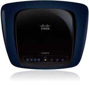 Thumbnail for the Linksys WRT400N router with 300mbps WiFi, 4 100mbps ETH-ports and
                                         0 USB-ports