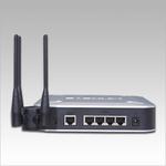 The Linksys WRVS4400N v2.0 router with 300mbps WiFi, 4 N/A ETH-ports and
                                                 0 USB-ports