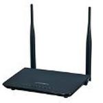 The Monoprice 9918 router with 300mbps WiFi, 4 N/A ETH-ports and
                                                 0 USB-ports