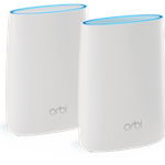 The Netgear Orbi Router (RBR20) router with Gigabit WiFi, 1 N/A ETH-ports and
                                                 0 USB-ports