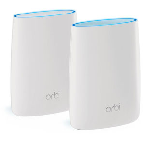 Thumbnail for the Netgear Orbi Router (RBR50v2) router with Gigabit WiFi, 3 N/A ETH-ports and
                                         0 USB-ports