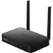 The Netgear R6020 router has Gigabit WiFi, 4 100mbps ETH-ports and 0 USB-ports. It has a total combined WiFi throughput of 750 Mpbs.<br>It is also known as the <i>Netgear AC750 Dual Band WiFi Router.</i>