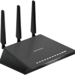 The Netgear R7450 router with Gigabit WiFi, 4 N/A ETH-ports and
                                                 0 USB-ports