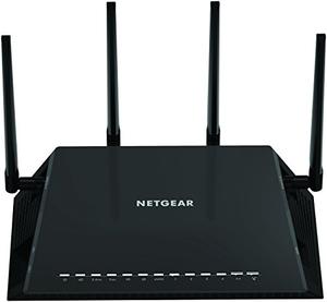Thumbnail for the Netgear R7800 router with Gigabit WiFi, 4 N/A ETH-ports and
                                         0 USB-ports