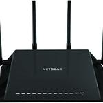 The Netgear R7800 router with Gigabit WiFi, 4 N/A ETH-ports and
                                                 0 USB-ports