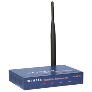 Thumbnail for the Netgear WG102 router with 54mbps WiFi, 1 100mbps ETH-ports and
                                         0 USB-ports