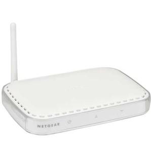 Thumbnail for the Netgear WG602v4 router with 54mbps WiFi, 1 100mbps ETH-ports and
                                         0 USB-ports