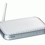 The Netgear WGR614v2 router with 54mbps WiFi, 4 100mbps ETH-ports and
                                                 0 USB-ports