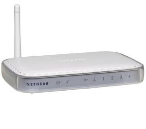 Thumbnail for the Netgear WGT624v4 router with 54mbps WiFi, 4 100mbps ETH-ports and
                                         0 USB-ports