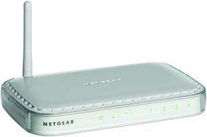 Thumbnail for the Netgear WN604 router with 300mbps WiFi, 4 100mbps ETH-ports and
                                         0 USB-ports