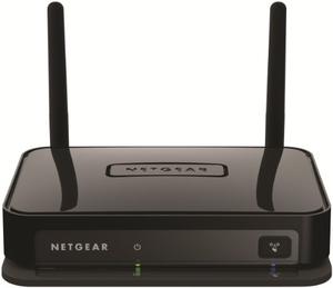 Thumbnail for the Netgear WNCE4004 router with 300mbps WiFi, 4 100mbps ETH-ports and
                                         0 USB-ports
