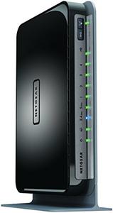 Thumbnail for the Netgear WNDR4300v1 router with 300mbps WiFi, 4 N/A ETH-ports and
                                         0 USB-ports