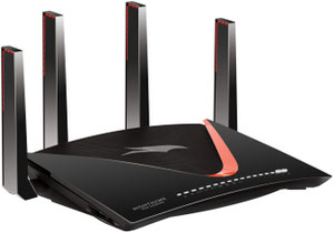 Thumbnail for the Netgear XR700 router with Gigabit WiFi, 6 N/A ETH-ports and
                                         0 USB-ports
