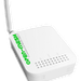 The Open-Mesh OM1P router has 54mbps WiFi, 1 100mbps ETH-ports and 0 USB-ports. It also supports custom firmwares like: dd-wrt, OpenWrt