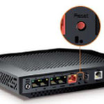 The Orange Sagemcom Livebox 3 router with Gigabit WiFi, 4 N/A ETH-ports and
                                                 0 USB-ports