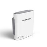 The RAVPower FileHub Plus router with 300mbps WiFi, 1 100mbps ETH-ports and
                                                 0 USB-ports