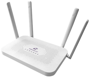 Thumbnail for the Synertau Wi-CAT-AX Alfin router with Gigabit WiFi, 3 N/A ETH-ports and
                                         0 USB-ports