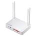 The TOTOLINK A3004NS router has Gigabit WiFi, 4 N/A ETH-ports and 0 USB-ports. It has a total combined WiFi throughput of 1300 Mpbs.