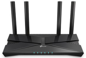 Thumbnail for the TP-LINK Archer AX1500 router with Gigabit WiFi, 4 N/A ETH-ports and
                                         0 USB-ports