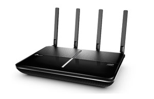 Thumbnail for the TP-LINK Archer C2700 v1.x router with Gigabit WiFi, 4 N/A ETH-ports and
                                         0 USB-ports