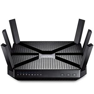 Thumbnail for the TP-LINK Archer C3200 router with Gigabit WiFi, 4 N/A ETH-ports and
                                         0 USB-ports
