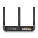 The TP-LINK Archer C5v router with Gigabit WiFi, 4 N/A ETH-ports and
                                                 0 USB-ports