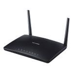 The TP-LINK Archer D20 v1.x router with Gigabit WiFi, 3 100mbps ETH-ports and
                                                 0 USB-ports