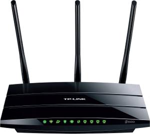 Thumbnail for the TP-LINK TD-W8961ND v3.x router with 300mbps WiFi, 4 100mbps ETH-ports and
                                         0 USB-ports
