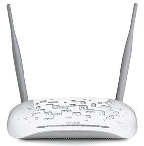 Thumbnail for the TP-LINK TD-W8968 v3 router with 300mbps WiFi, 4 100mbps ETH-ports and
                                         0 USB-ports