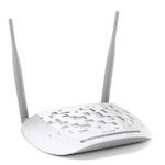 The TP-LINK TD-W9970 v2 router with 300mbps WiFi, 4 100mbps ETH-ports and
                                                 0 USB-ports