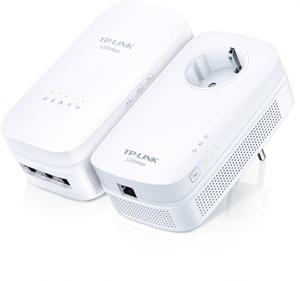Thumbnail for the TP-LINK TL-WPA8730 router with Gigabit WiFi, 3 N/A ETH-ports and
                                         0 USB-ports