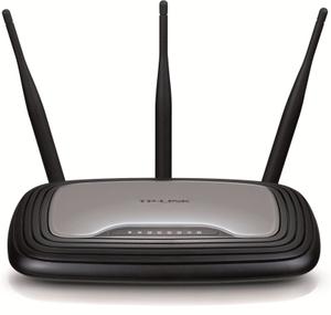 Thumbnail for the TP-LINK TL-WR2543ND v1 router with 300mbps WiFi, 4 N/A ETH-ports and
                                         0 USB-ports