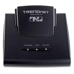 Thumbnail for the TRENDnet TEW-654TR router with 300mbps WiFi, 1 100mbps ETH-ports and
                                         0 USB-ports