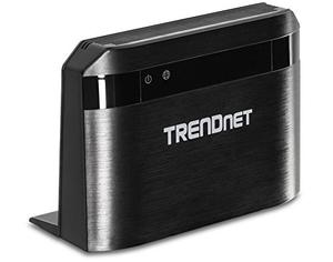 Thumbnail for the TRENDnet TEW-810DR router with Gigabit WiFi, 4 100mbps ETH-ports and
                                         0 USB-ports