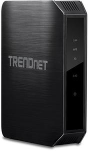 Thumbnail for the TRENDnet TEW-814DAP V1.xR router with Gigabit WiFi, 1 N/A ETH-ports and
                                         0 USB-ports