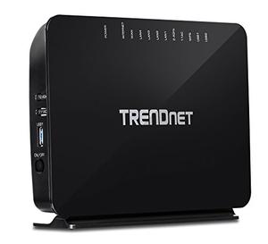 Thumbnail for the TRENDnet TEW-816DRM router with Gigabit WiFi, 4 100mbps ETH-ports and
                                         0 USB-ports