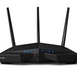 The Tenda AC18 router with Gigabit WiFi, 4 N/A ETH-ports and
                                                 0 USB-ports