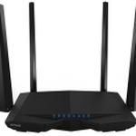 The Tenda AC6 router with Gigabit WiFi, 3 100mbps ETH-ports and
                                                 0 USB-ports