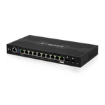 The Ubiquiti Networks EdgeRouter 12 (ER-12) router with No WiFi, 8 N/A ETH-ports and
                                                 0 USB-ports