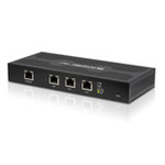 The Ubiquiti Networks EdgeRouter Lite (ERLite-3) router with No WiFi, 2 N/A ETH-ports and
                                                 0 USB-ports