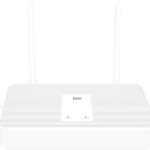 The Xiaomi Mi Router AX1800 router with Gigabit WiFi, 3 Gigabit ETH-ports and
                                                 0 USB-ports